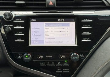 Toyota Camry IX Sedan 2.5 Hybrid Dynamic Force 218KM 2020 Toyota Camry Salon Polska, Serwis ASO, Gwarancja 2.5 Hybryda 218KM, zdjęcie 6