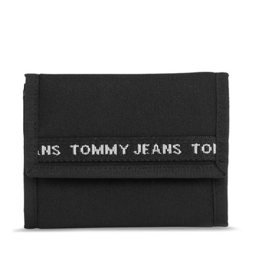 TOMMY JEANS WALLET - PORTFEL CZARNY MĘSKI