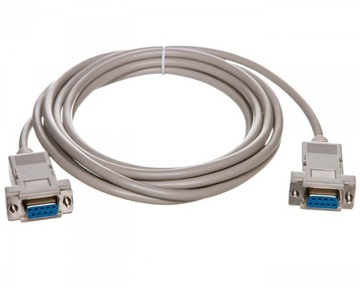 Kabel RS232 null-modem Sub-D9 (F) - Sub-D9 (F) 3m