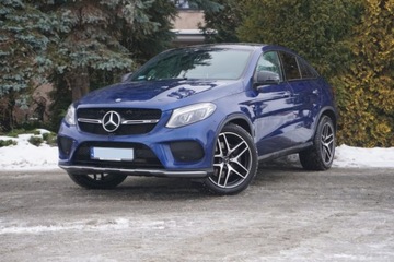 Mercedes GLE W166/C292 SUV AMG 3.0 450 AMG 367KM 2017 Mercedes-Benz GLE 43AMG 1rej. 2018 Panorama 4Matic Tempomat Kamera H
