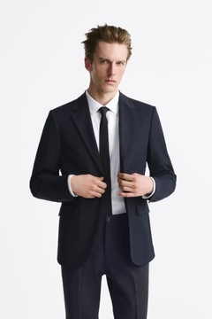 ZARA marynarka garniturowa slim fit męska 54