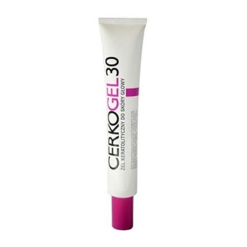 CERKOGEL 30% żel keratolityczny do skóry głowy 50g