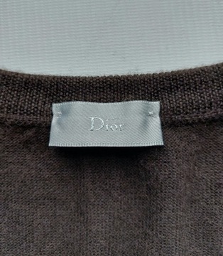 DIOR piękny kaszmirowy sweter męski - XL -