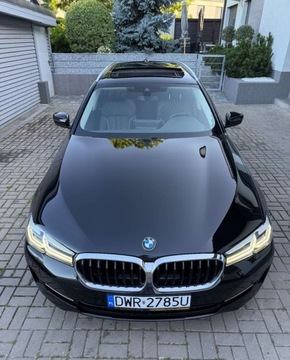 BMW Seria 5 G30-G31 Touring Facelifting 2.0 520i 184KM 2021 BMW Seria 5 BMW Seria 5 520i Touring Luxury Line 2.0 Benzyna 184KM, zdjęcie 10