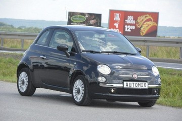 Fiat 500 II Seria 1 1.2 69KM 2014 Fiat 500 1.2 Benzyna klimatyzacja panorama gwar, zdjęcie 8