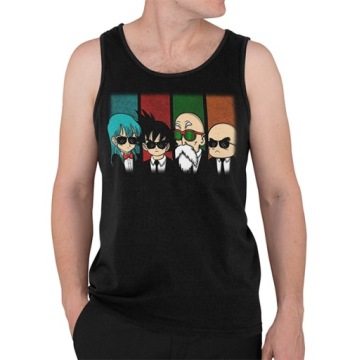 TANK TOP DRAGONBALL FACECI W CZERNI
