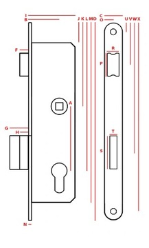 ЗАМОК ДЛЯ ВОРОТ, РУЧКА ДЛЯ ДВЕРИ, ВСТАВКА ДЛЯ ВОРОТ, КОМПЛЕКТ ДЛЯ ВОРОТ
