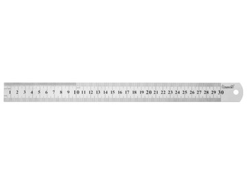 PRZYMIAR LINIOWY 30CM ZE STALI INOX CONDOR LINIAŁ