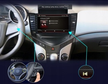 РАДИО ANDROID Chevrolet Cruze 2009 WIFI CARPLAY HD