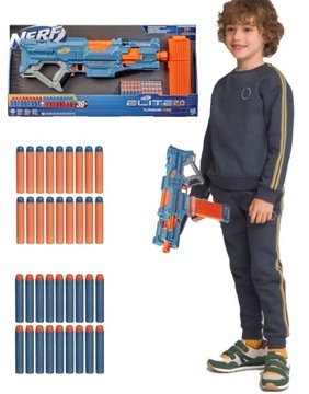 Nerf Elite 2.0 Wyrzutnia Turbine E9481 pistolet na strzałki + strzałki