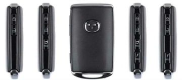 Хромированный чехол для ключей Mazda 2 3 6 CX-60 MX-3 CX-5 MX-5 MX-30 CX-30 uni