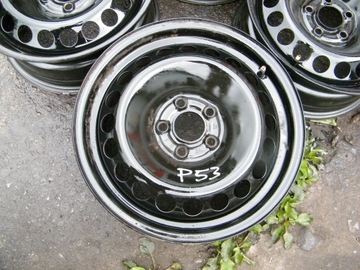 4× DISK OCELOVÝ AUDI OE A1 6.0" X 15" 5X100 ET 29