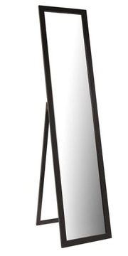 Lustro stojące czarne 155x35,8cm do garderoby ART