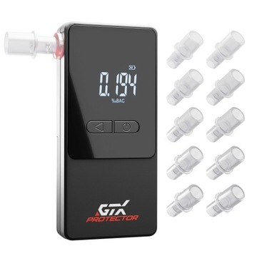 Precyzyjny Alkomat GTX PROTECTOR + USTNIKI + Darmowa Kalibracja + HOLOGRAM