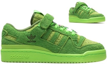 СПОРТИВНАЯ ОБУВЬ ADIDAS FORUM LOW GRINCH РАЗМЕР 35,5 КРОССОВКИ ADIDAS КОЖАНЫЕ