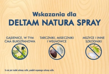 DELTAM NATURA SPRAY БИО ИНСЕКТИЦИД ОТ ТЛИ ВЕРЕТЕННАЯ МОТ ЛИЧИНКА 1л