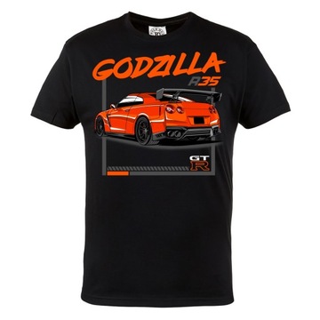 KOSZULKA MOTORYZACYJNA NISSAN GODZILLA R35 GTR