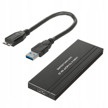 Корпус твердотельного накопителя M.2 SATA NGFF USB 3.0, алюминий