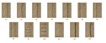 Входная дверь двустворчатая 170 правая а. черная