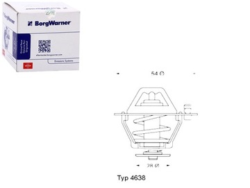 TERMOSTAT MITSUBISHI L 400 / SPACE GEAR 2.5 TD 4WD