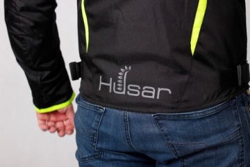 МОТОЦИКЛОВАЯ КУРТКА С ГОРБОМ HUSAR RAPID GP fluo