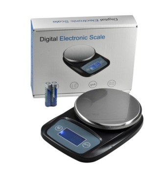 Elektronická Klenotnická Váha Přesná Digitální 500g 0,01g LCD Kulatá