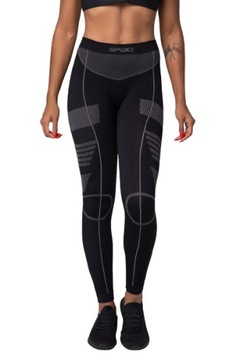 SPAIO SPODNIE DAMSKIE TERMO THERMO EVO B/GREY XL
