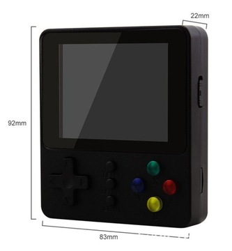 МИНИ-ПОРТАТИВНАЯ КОНСОЛЬ РЕТРО GAMEBOY 500 SFC ИГРЫ