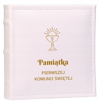 Album Komunijny 100 zdjęć 10x15 ekoskóra Pierwsza Komunia Święta wzory