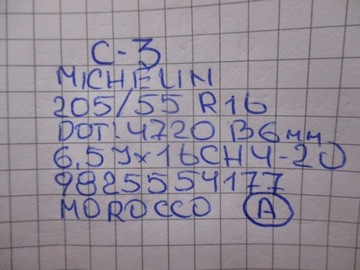 KOLA RÁFKY PNEUMATIKY CITROEN C3 20R R16