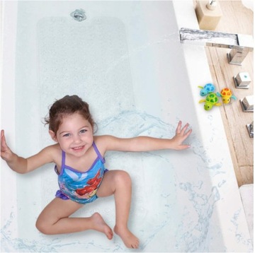 Коврик ПРОТИВСКОЛЬЗЯЩИЙ для ванной, ванны и душа SUPER STRONG 100x40см