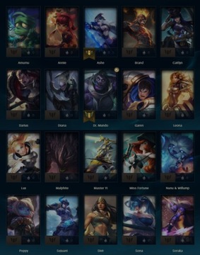 LOL EUNE АККАУНТ | Изумруд 4 | 42 тыс. БЭ | 20 ПЕРСОНАЖЕЙ | ПОЛНЫЙ ДОСТУП АВТОМАТИЧЕСКИЙ