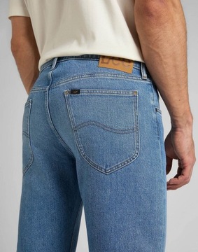 Męskie spodnie jeansowe proste Lee DAREN ZIP FLY W36 L34