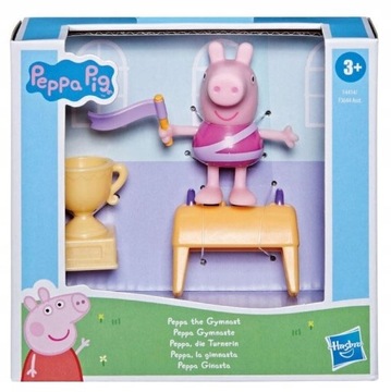 ZESTAW FIGURKA ŚWINKA PEPPA GIMNASTYCZKA