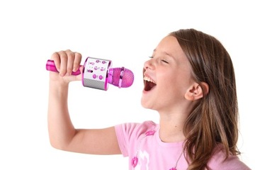 Караоке ECHO Bluetooth USB Aux со светодиодным микрофоном