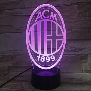 3D LED AC MILAN USB-ночник + ПУЛЬТ RGB