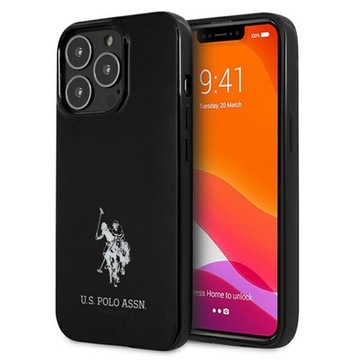 Etui US Polo Assn Horses do iPhone 13 Pro Max