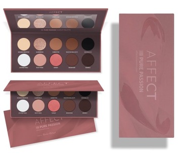 AFFECT PURE PASSION Paleta 10 cieni do powiek