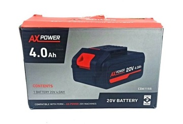 Li-Ion аккумулятор для инструментов Ferm AXPower 20 В, 4 Ач