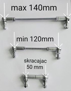 ŁĄCZNIK POZIOMOWANIA XENON CIĘGNO UNIWERSALNY M6 STABILIZATOR SWIATEL KSENO