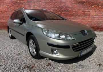 Peugeot 407 SW 2.0 16V 136KM 2005 Peugeot 407 Salon PL Kamera Cofania Klima Warszawa 2.0 Benzyna 136KM