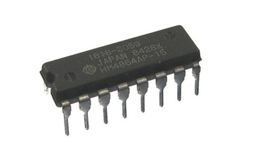 Динамическая память DRAM 4164 64k x 1 HM4864-15 - 2 шт.