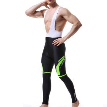 МУЖСКИЕ ДЛИННЫЕ ВЕЛОСИПЕДНЫЕ БРЮКИ С УТЕПЛЕННЫМИ ВСТАВКАМИ