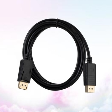 КАБЕЛЬ DISPLAYPORT DP TO DP 1, 8 М, ЧЕРНЫЙ, ВЫСОТА