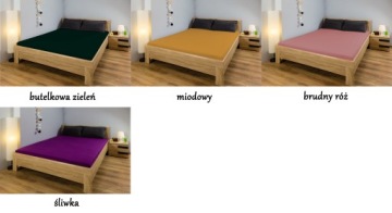 Трикотажная простыня 110х190х8 на резинке, 25 цветов.