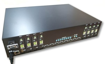 GMX MA-5288V2-100 Коммутатор HDMI-матрица 8×8 ИК RS232 + 8 приемников HDBaseT