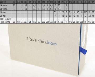 Calvin Klein Jeans Chantal Heavy Canvas klapki 41
