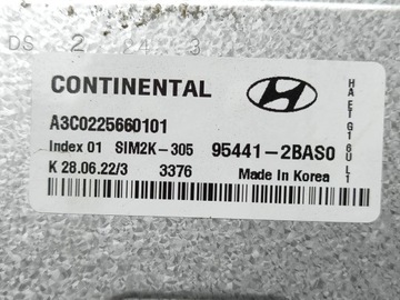 HYUNDAI IONIQ 2022 ŘÍZENÍ / MODUL ECU