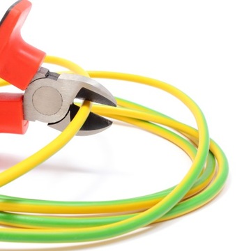 Кабель монтажный многожильный LGY 1×1 450/750В /1м/желто-зеленый