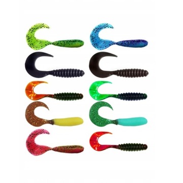 НАБОР спиннинговых приманок 116 штук Jaxon + КОРОБКА